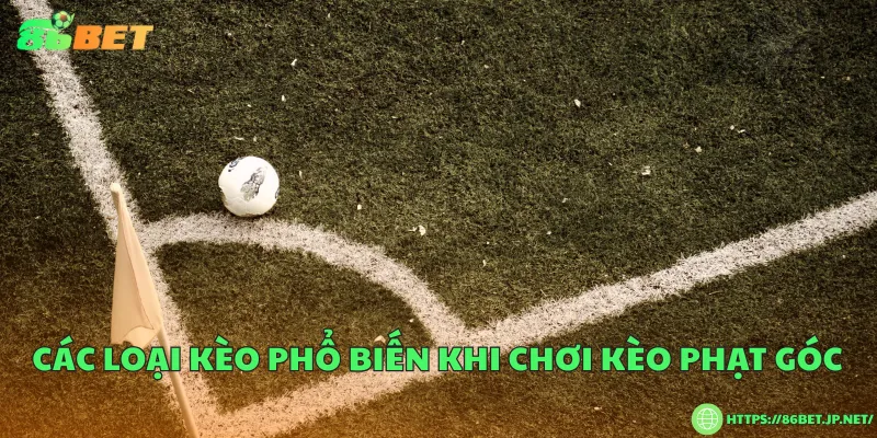 Chơi kèo phạt góc – Chiến thuật cá cược bóng đá thông minh Các loại kèo phổ biến khi chơi kèo phạt góc